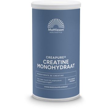 Mattisson Creatine Monohydraat Poeder Creapure 350 gram