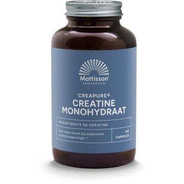 Mattisson Creatine Monohydraat Creapure 180 capsules
