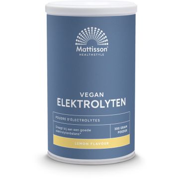 Mattisson Elektrolyten Poeder Lemon 300 gram
