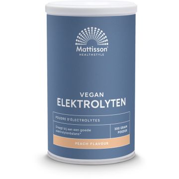 Mattisson Elektrolyten Poeder Peach 300 gram