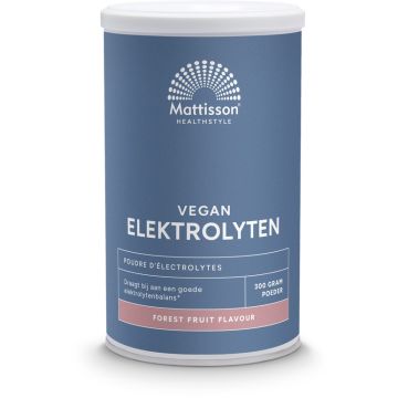 Mattisson Elektrolyten Poeder Forest Fruit 300 gram