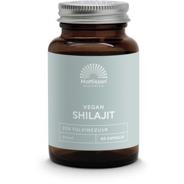 Mattisson Vegan Shilajit 400 mg 60 capsules