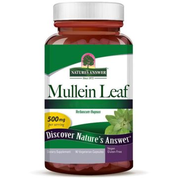 Nature's Answer Koningskaars (Mullein) Blad 500 mg 90 capsules