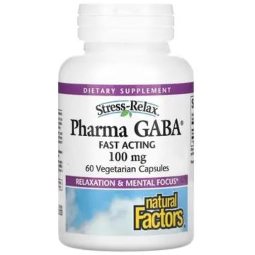 Natural Factors Pharma GABA® 100 60 capsules