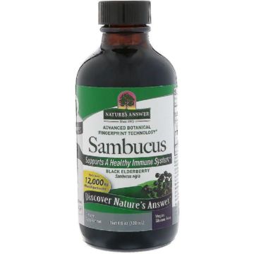 Nature's Answer Sambucus Black Elder Berry 120 milliliter