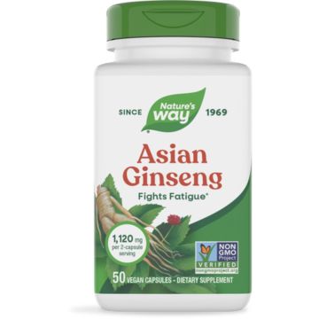 Nature's Way Asian Ginseng 50 capsules
