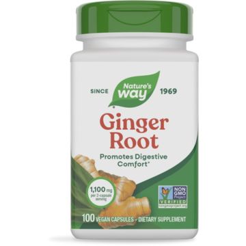 Nature's Way Ginger Root 100 capsules