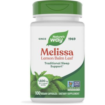 Nature's Way Melissa-Lemon Balm 100 capsules