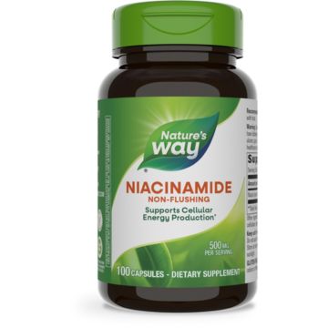 Nature's Way Niacinamide 500 mg 100 capsules