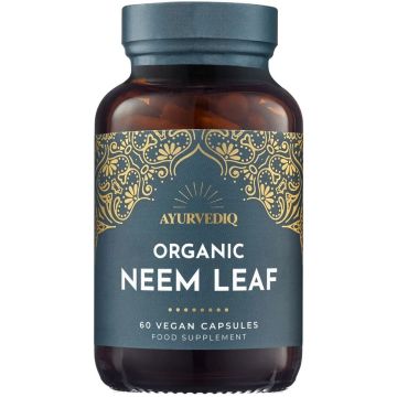 Ayurvediq Wellness Organic Neem Leaf 60 capsules biologisch