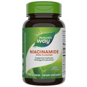 Nature's Way Niacinamide 500 mg 100 capsules