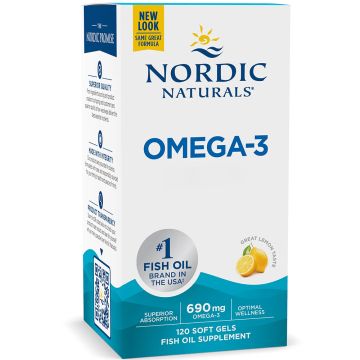 Nordic Naturals Omega-3 690 mg 120 softgels