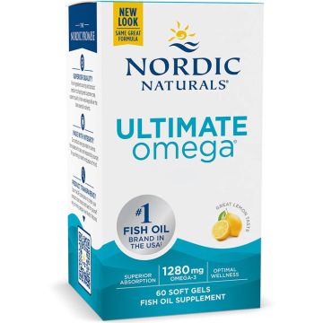 Nordic Naturals Ultimate Omega Citroen 1280 mg