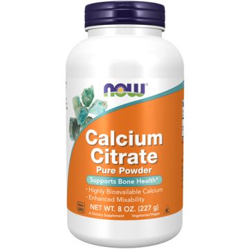 NOW Foods Calcium Citrate Powder 227 gram