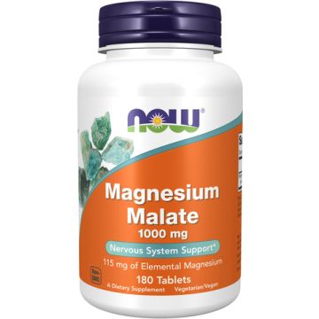 NOW Foods Magnesium Malate 1000 mg 180 tabletten