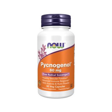 NOW Foods Pycnogenol 60 mg 50 capsules