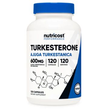 Nutricost Turkesterone 600 mg 120 capsules