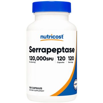 Nutricost Serrapeptase 120.000 SPU 120 capsules