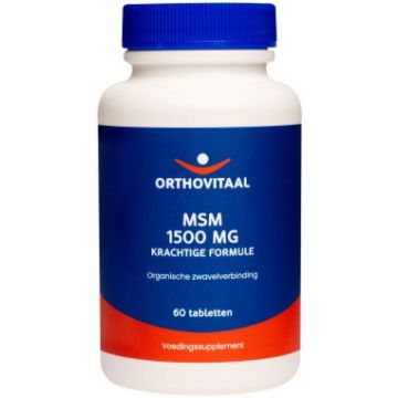 Orthovitaal MSM 1500 mg 60 tabletten