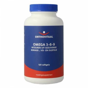 Orthovitaal Omega 3-6-9 120 softgels