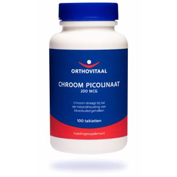 Orthovitaal Chroom Picolinaat 200 mcg 100 tabletten