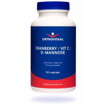 Orthovitaal Cranberry / Vit C / D-Mannose 120 capsules