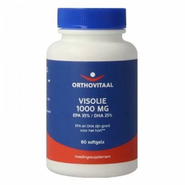 Orthovitaal Visolie 1000 mg EPA 35% DHA 25% 