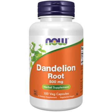 NOW Foods Paardenbloem 500 mg 100 capsules