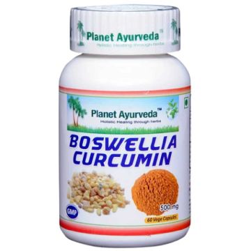 Planet Ayurveda Boswellia Curcumin 60 capsules