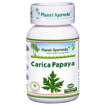 Planet Ayurveda Carica Papaya 60 capsules