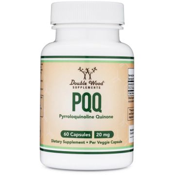 Double Wood Supplements PQQ (Pyrroloquinoline quinone) 60 capsules