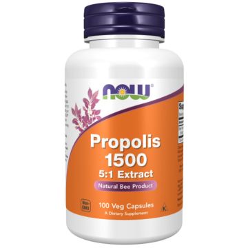 NOW Foods Propolis 1500 5:1 Extract 100 capsules