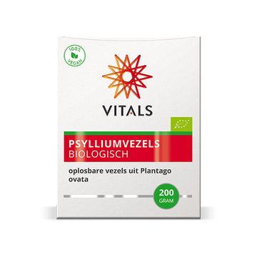 Vitals Psyllium vezels 200 gram biologisch