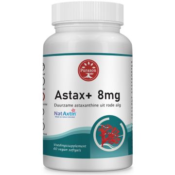 Purason Astaxanthine Astax+ 8 mg 60 softgels