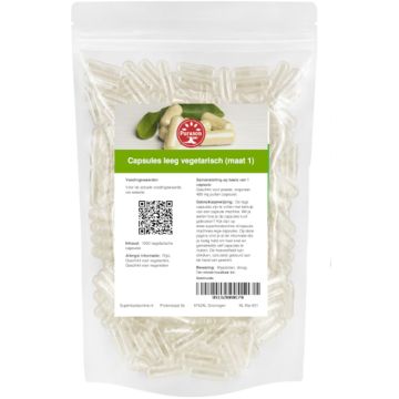 Purason Empty Caps Capsules leeg vegetarisch (maat 1)