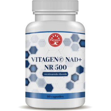 Purason VitaGen© NAD+ NR 500 60 capsules