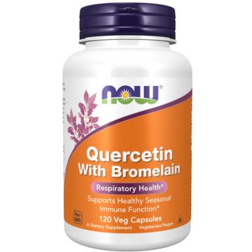 NOW Foods Quercetine met Bromelaine