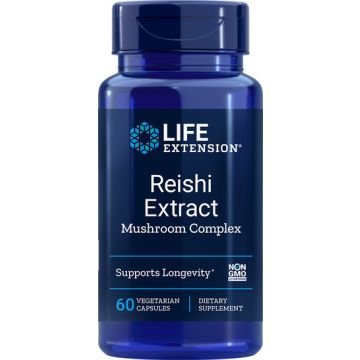 Life Extension Reishi Extract Mushroom Complex 60 capsules