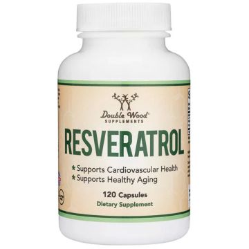 Double Wood Supplements Double Wood Supplements Resveratrol 120 capsules