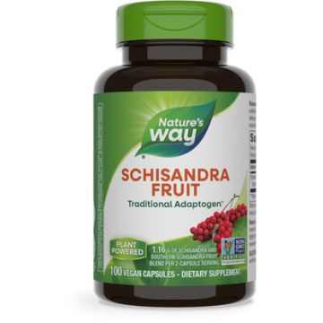 Nature's Way Schisandra Fruit 100 capsules