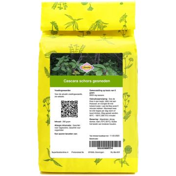 Shakthee Cascara schors gesneden 250 gram