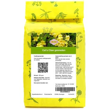 Shakthee Cat's Claw gesneden 250 gram