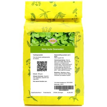Shakthee Gotu kola gesneden