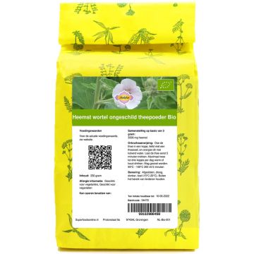 Shakthee Heemst wortel ongeschild theepoeder Bio 250 gram biologisch
