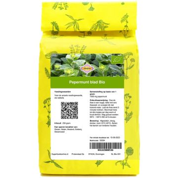 Shakthee Pepermunt blad Bio 250 gram biologisch