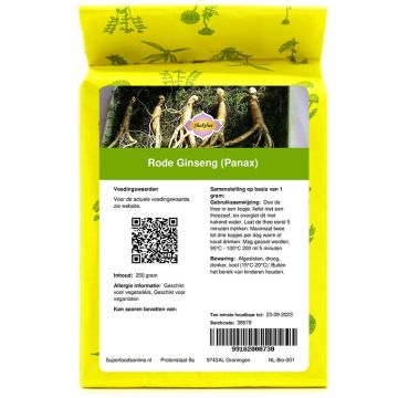 Shakthee Rode Ginseng (Panax) Poeder