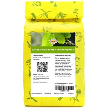 Shakthee Sarsaparilla (Sariva) Wortel theepoeder 250 gram