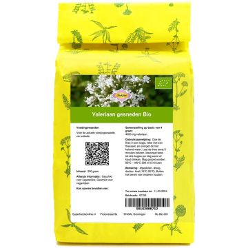 Shakthee Valeriaan gesneden Bio 250 gram biologisch