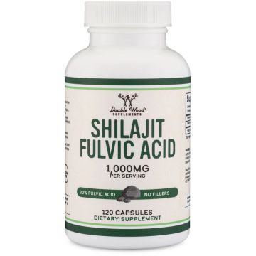 Double Wood Supplements Shilajit Resin 120 capsules