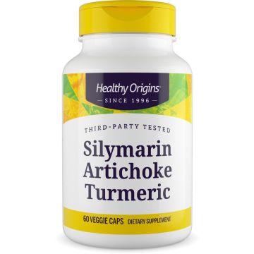 Healthy Origins Silymarin Artichoke Turmeric 